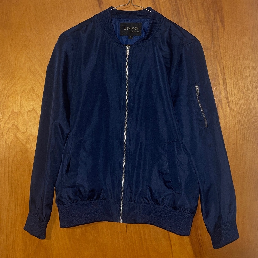 Ladies Blue Jacket Inso Collection Size M